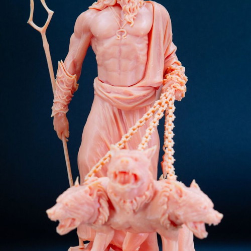 Mythologist 3D printed figure Hades made to order, unpainted