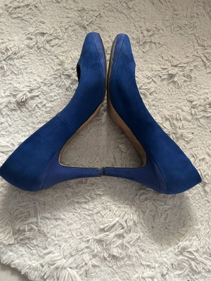 Bershka blue pumps used, size 39