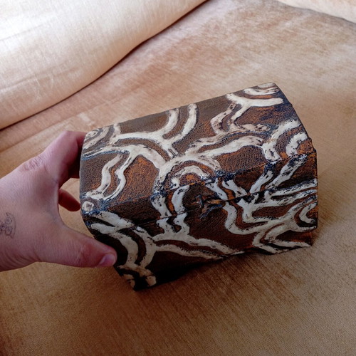 Handmade wooden box like new