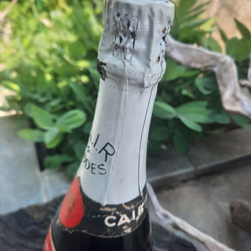 Natural sparkling wine C.A.I.R Brut Methode Champenoise 800gr 1967-1970
