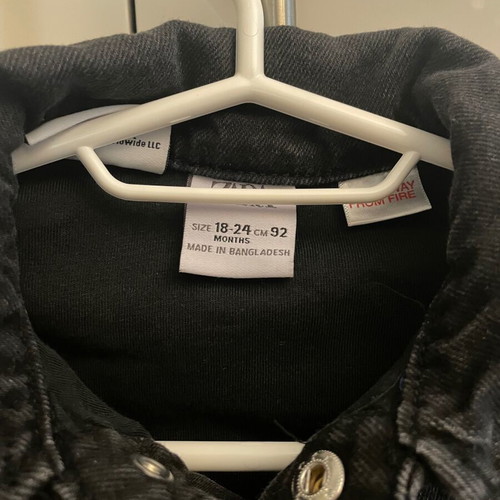 (12-18) Denim jacket, denim shirt