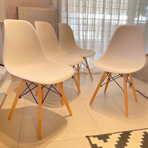Living room chairs new, set of 4 pieces