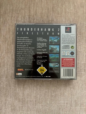 Thunderhawk 2 PlayStation 1 German used, complete