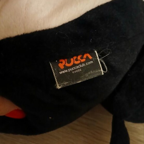 Pucca vintage bag like new, shoulder, black and beige