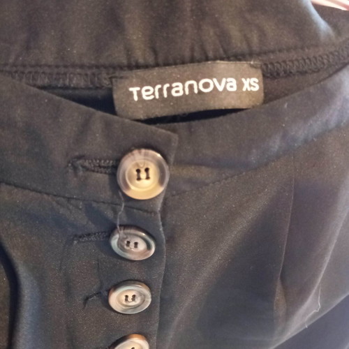 Black Terranova pants wide leg used, size XS