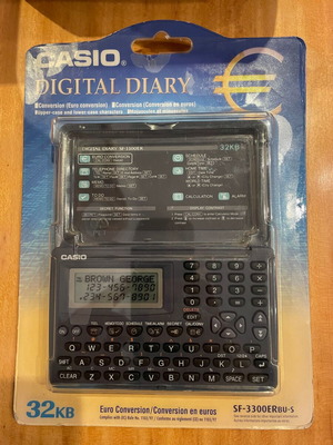 Casio Digital Diary Sf-3300 32kb