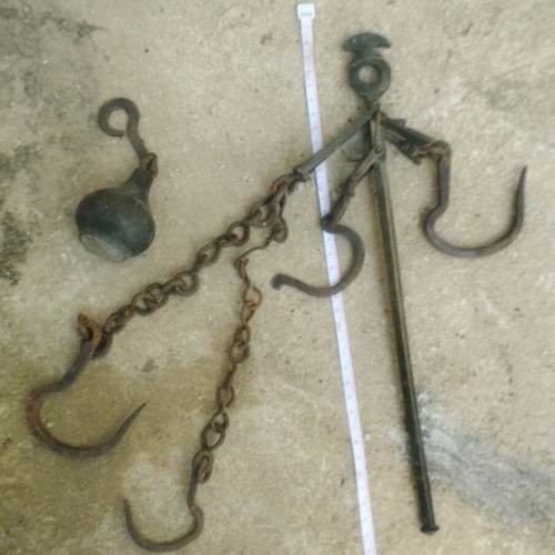 Large antique kantari used