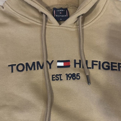 Tommy Hilfiger Hoodie beige, like new, original logo