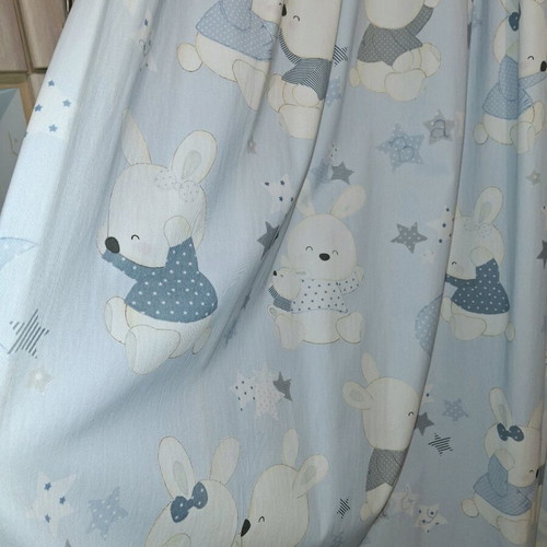 Children's curtain like new height 2.40 m width 2.60 m ready gathered 1.00 m