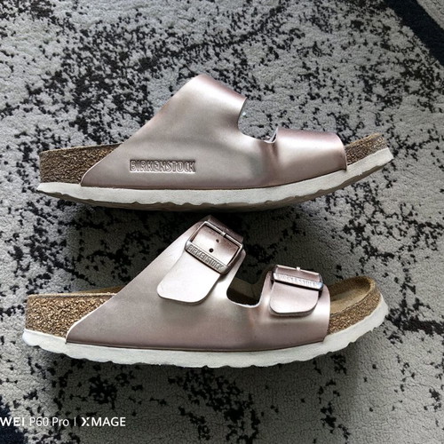 Birkenstock slippers size 35 used