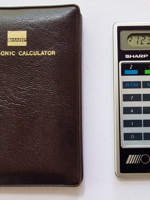 Sharp EL-8140 Electronic Calculator like new
