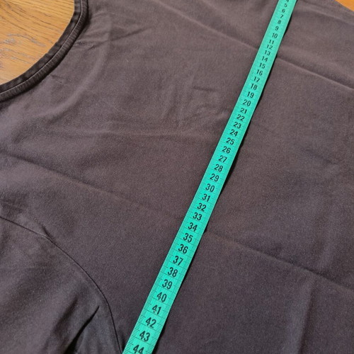 Zara brown short-sleeve top used, size L