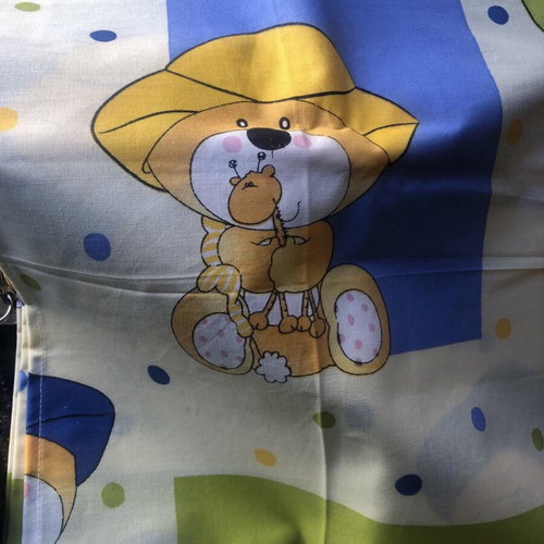 Baby bebe sheet set like new, 2 sheets 120x160, 1 pillowcase 35x50