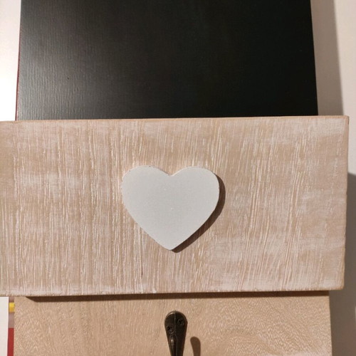 Chalkboard with shelf and hooks like new