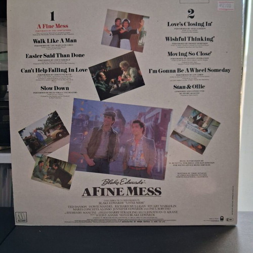 A Fine Mess soundtrack vinyl used, pop music
