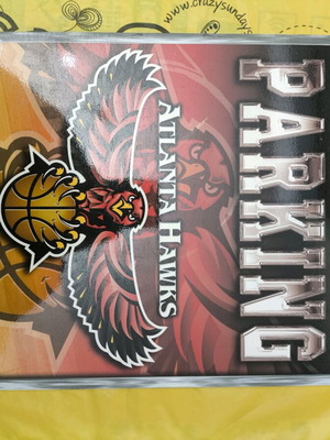 Atlanta Hawks NBA large sign like new