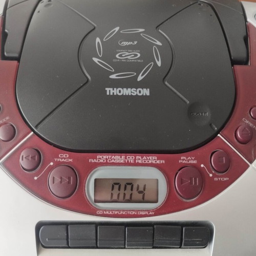 Thomson TM 9650 portable radio cassette CD MP3 player
