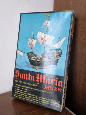 Ship model like new, from the 70s