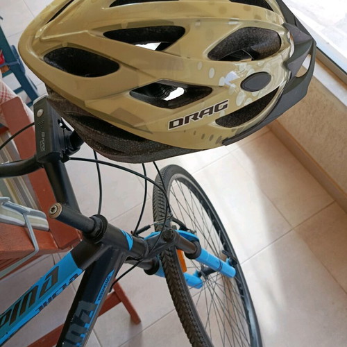 Alpina trekking bicycle 28 inch with 6 speeds used, blue