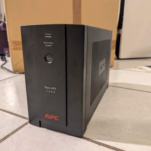 APC BX1400U-GR UPS used with battery replacement needed