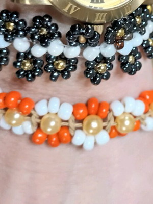 Handmade bracelets new multicolored and turquoise