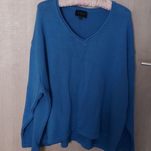Knitted oversized pullover blouse like new