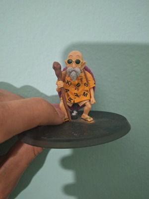 DragonBall figures used from the magazine, set