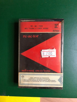 Neil Young & Crazy Horse Reactor 1981 cassette tape new, rock