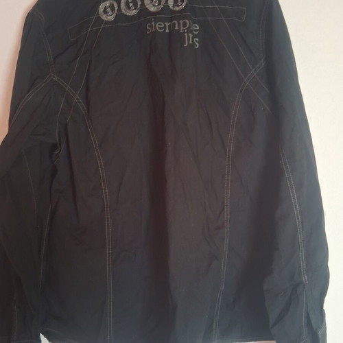 Black men's shirt Siempre Luxury Western style size L like new