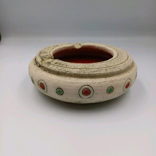 Ceramic ashtray unused