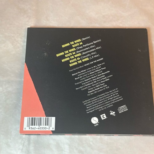 Depeche Mode Behind The Wheel CD Single Digipak like new, electronic