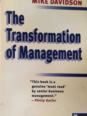 The Transformation of Management used book in English