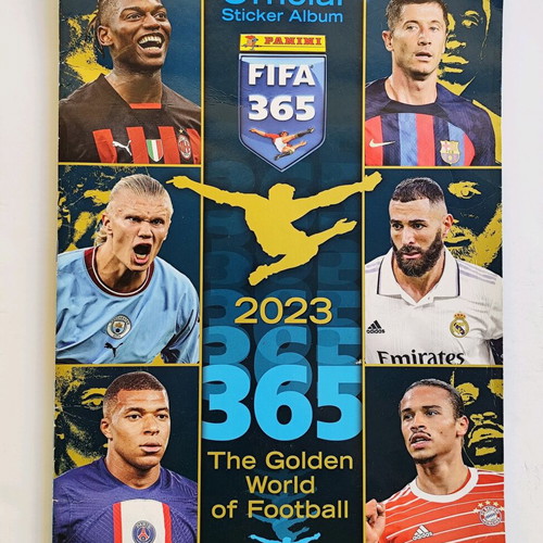 Adrenalyn XL 2023 collection used, 245 cards and album with 326 stickers