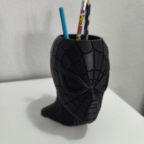 SpiderMan pencil holder new 3D print plastic PLA