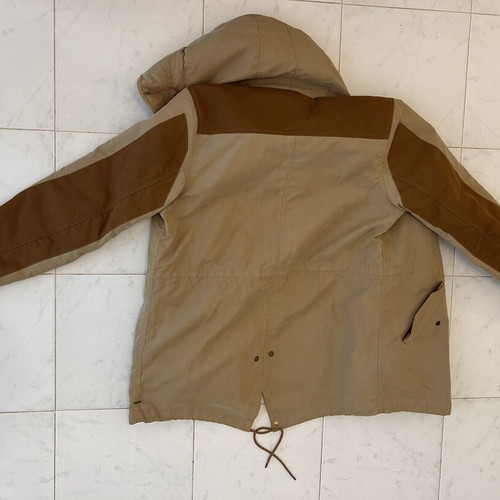 Scotch & Soda The Hydrus Parka men's jacket size Large, beige
