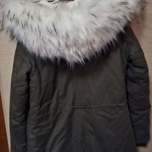 Parka jacket like new with fur lining, size S