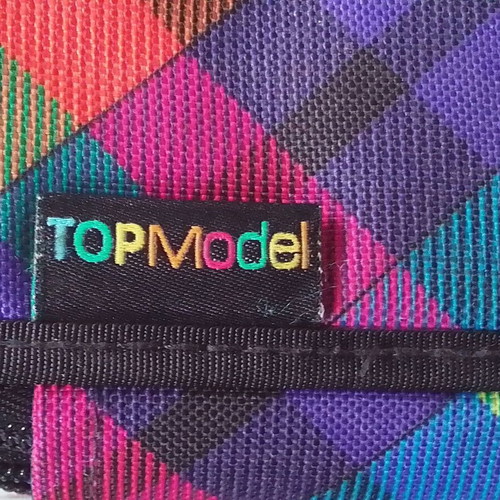 Top Model Dance school pencil case used, three compartments