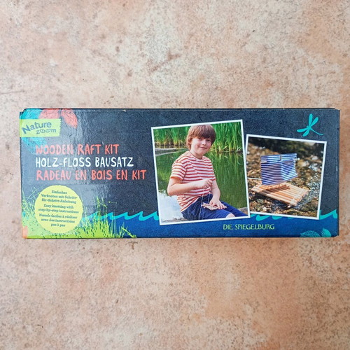 Wooden Raft Kit like new, complete set