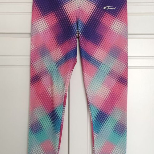 Simart women's sports leggings size M like new, multicolor