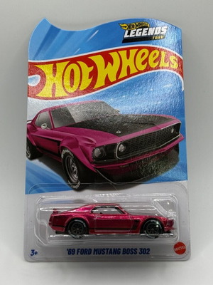 Hot Wheels Legends Tour '69 Ford Mustang Boss 302 new with original protector