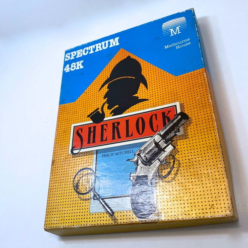 Sherlock Spectrum ZX tape cassette used, no manual