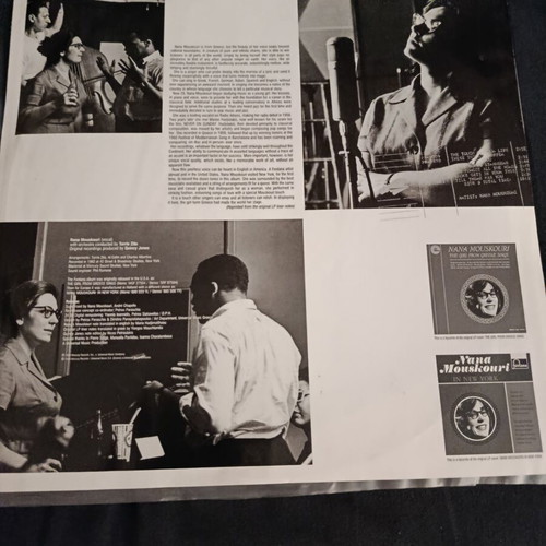 Nana Mouskouri In New York Vinyl LP used, pop folk easy listening