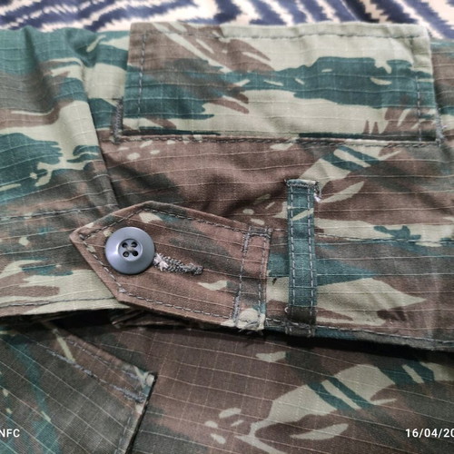 Greek Army Camouflage Uniform XL new 2022 model