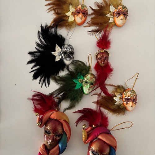 Decorative masks like new, set