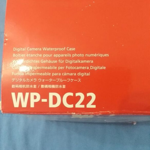 Waterproof case for Canon camera like new