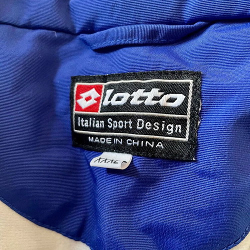 Lotto Ποδοσφαιρικό Jacket Αντρικό 3XL Καινούργιο Αδιάβροχο Μπλε