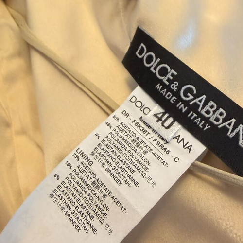 Dolce & Gabbana dress like new, size 40 IT, beige