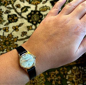 Συλλεκτικό vintage γυναικείο ρολόι Venus 18K