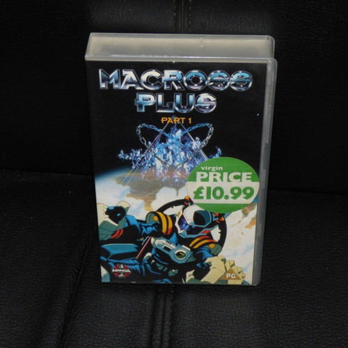Macross Plus Part 1 anime videocassette