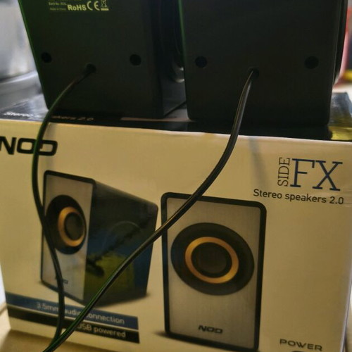 NOD 6 watt speakers new with 3.5mm jack and USB